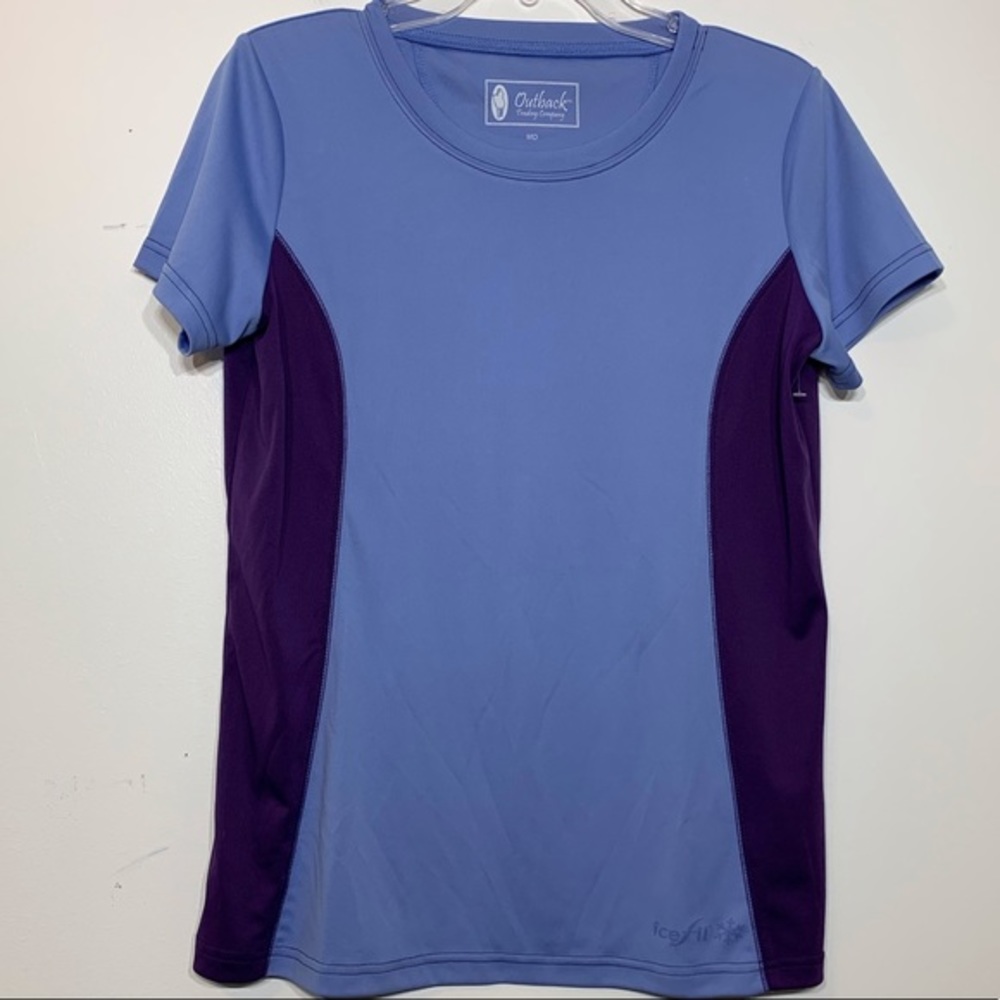 NWT Outback Trading Co Athletic Ice‎ Fil T-shirt
